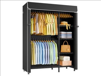 ULIFHOME Clothes Rack
47.2"W x 16.5"D x 78.3"H
#1460