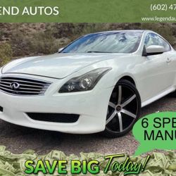 2008 Infiniti G37 Sport 2dr Coupe