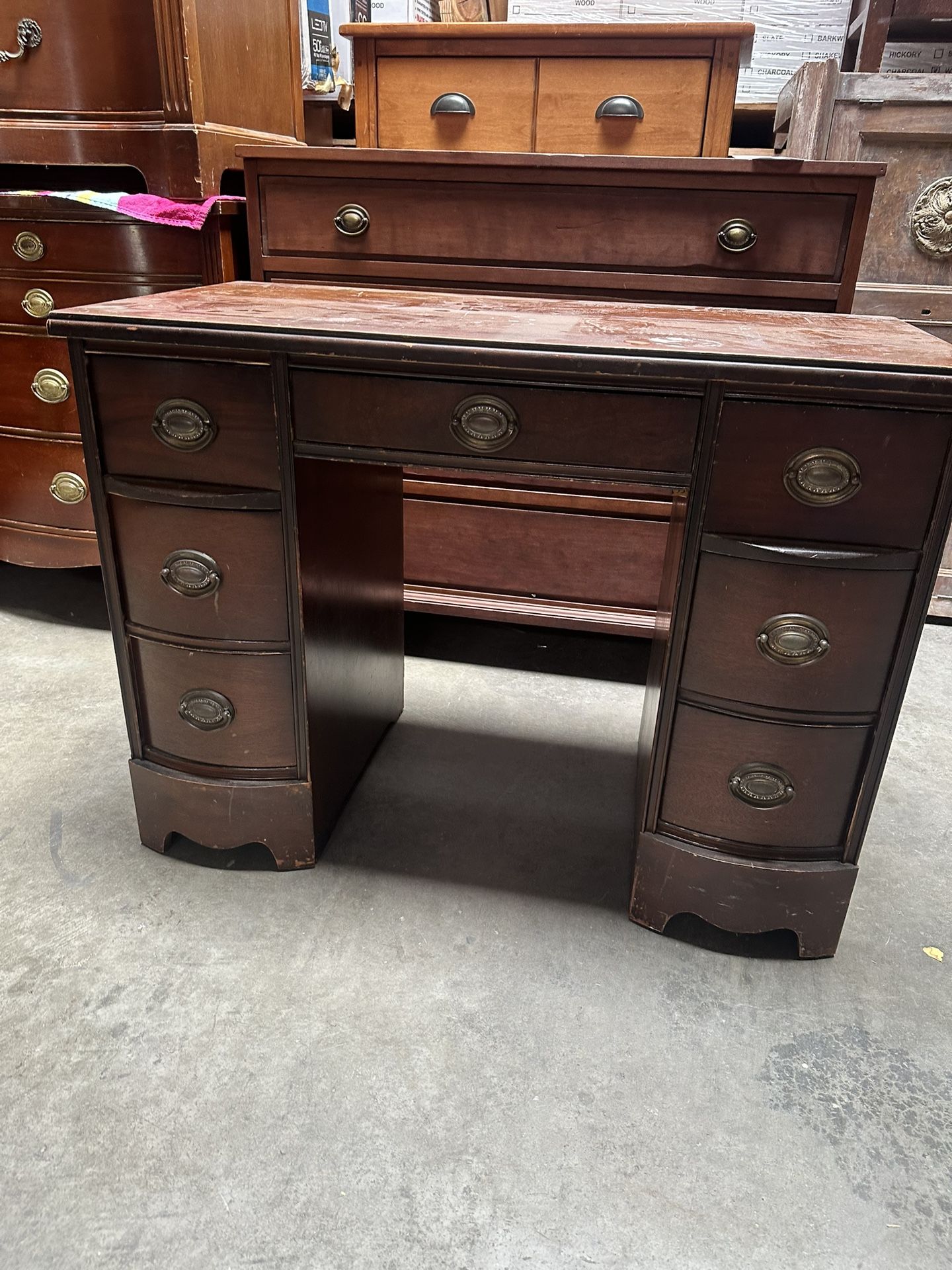Vintage Wooden Desk