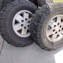 Original 4x4 Factory Wheels Engraved 4x4 On Wheels