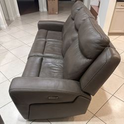 Leather 3-seat recliner Sofa
