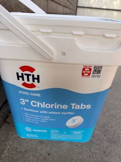 $100 OBO. Unopened HTH 3" Chlorine Tabs - For Your Pool