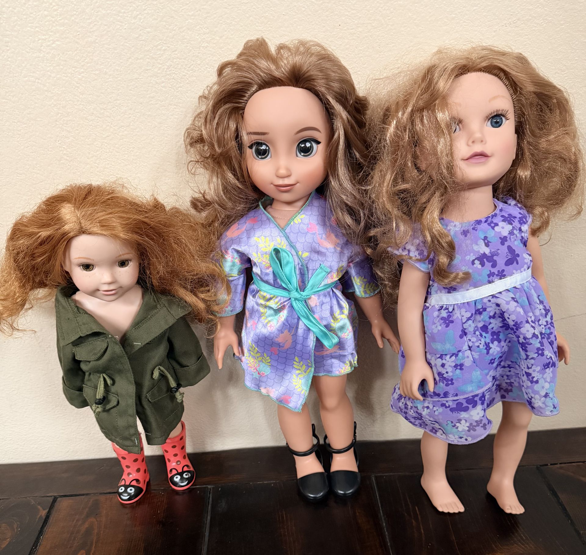 American Girl Wellie Wishers Dolls & Accessories Lot