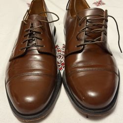 Cole Haan City Men's Brown Leather Lace Up Oxford Dress Shoes Size 8