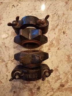 Heavy Duty Olympic Barbell Weight Clamps