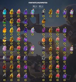 Fortnite sprites