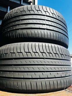 325/40/22 Continental PREMIUM CONTACT6 Tires 325/40/22 Used 325/40R22