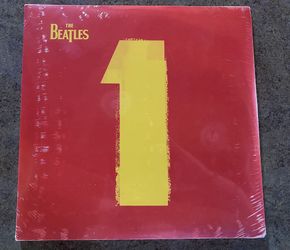 The Beatles 1 Number Ones 27 No. 1s Red Cover Lp Vinyl Record Album 