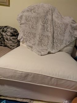 Ikea chairs-become sofa when put together