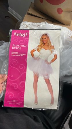 Blushing bride costume