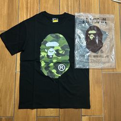 Bape camo ape tee