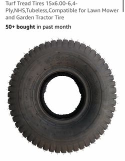 Lawn tire only one