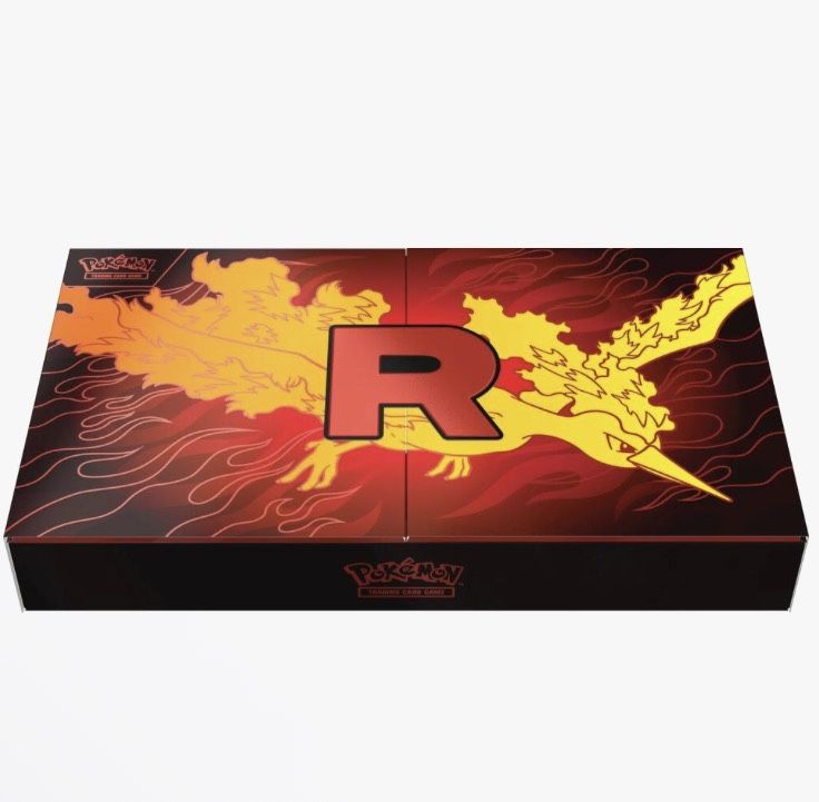 Pokemon Tcg Team Rocket’s Moltres ex Ultra-Premium Collection UPC