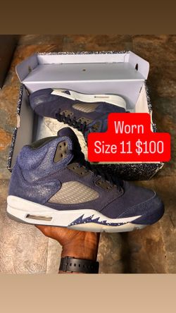 Size 11 “Midnight Navy” Jordan 5