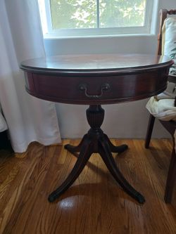 Brown Round Table