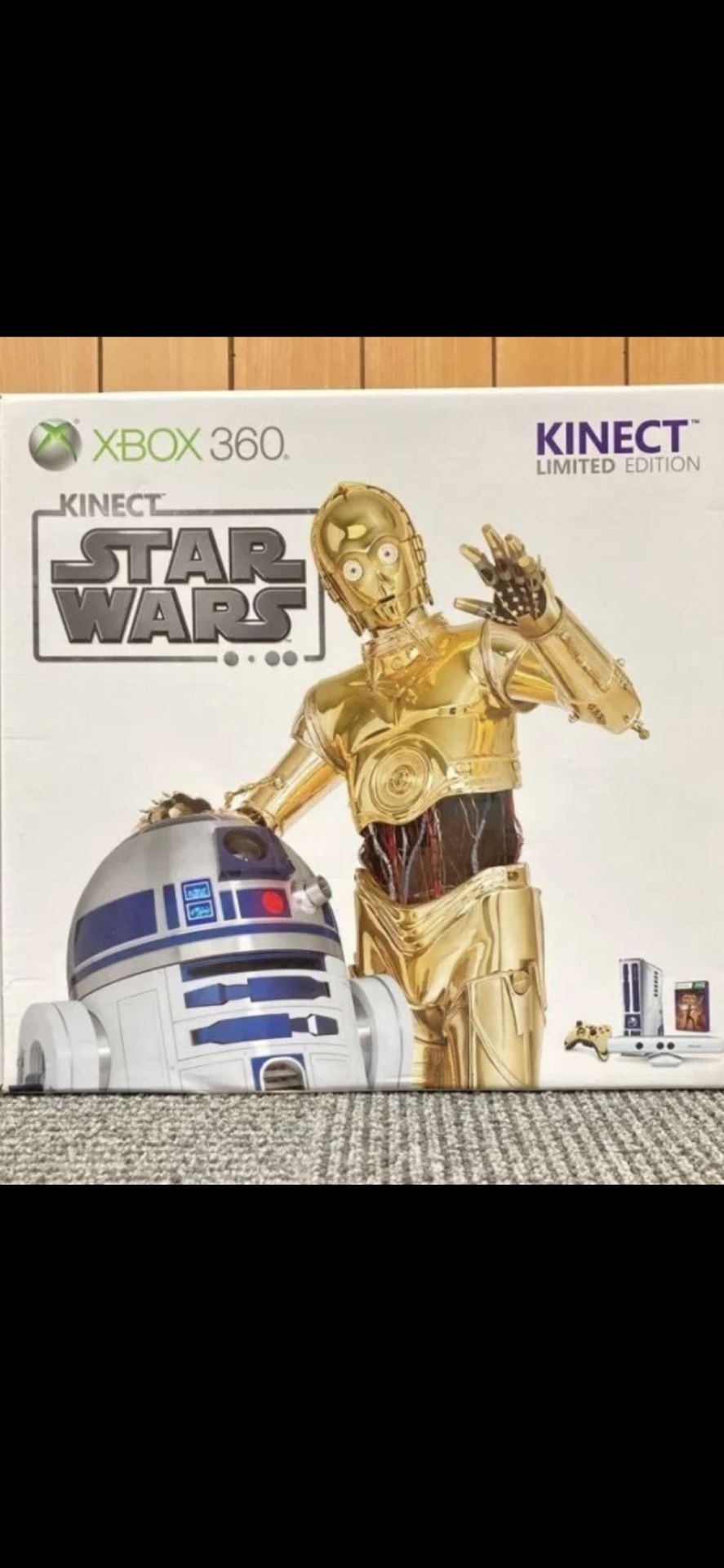 Brand New Sealed Star Wars Xbox 360 Kinect 