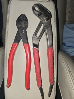Milwaukee 10" Adjustable Pliers & 8 " Dykes/cutters