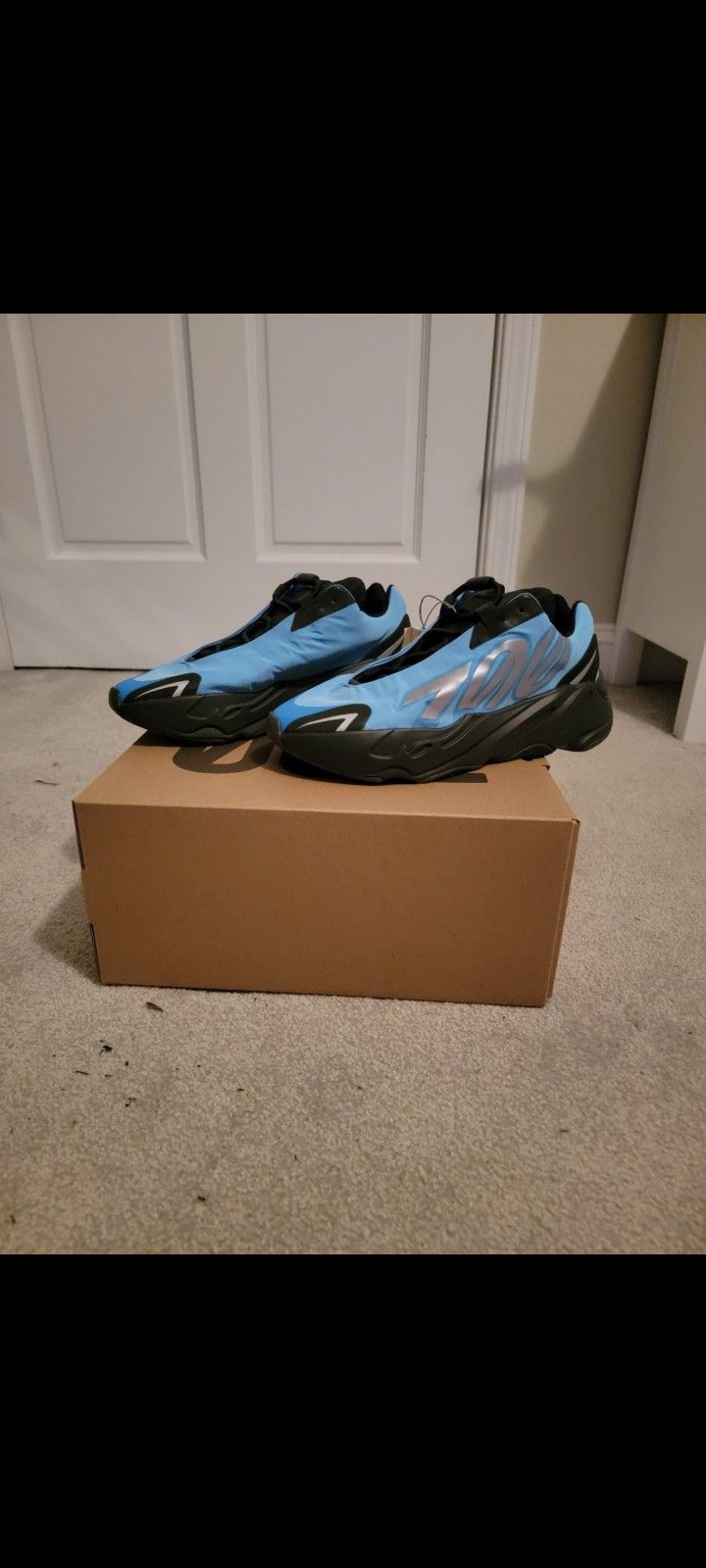 Adidas Yeezy Boost 700 MNVN Bright Cyan, Size: 10 And 7.5