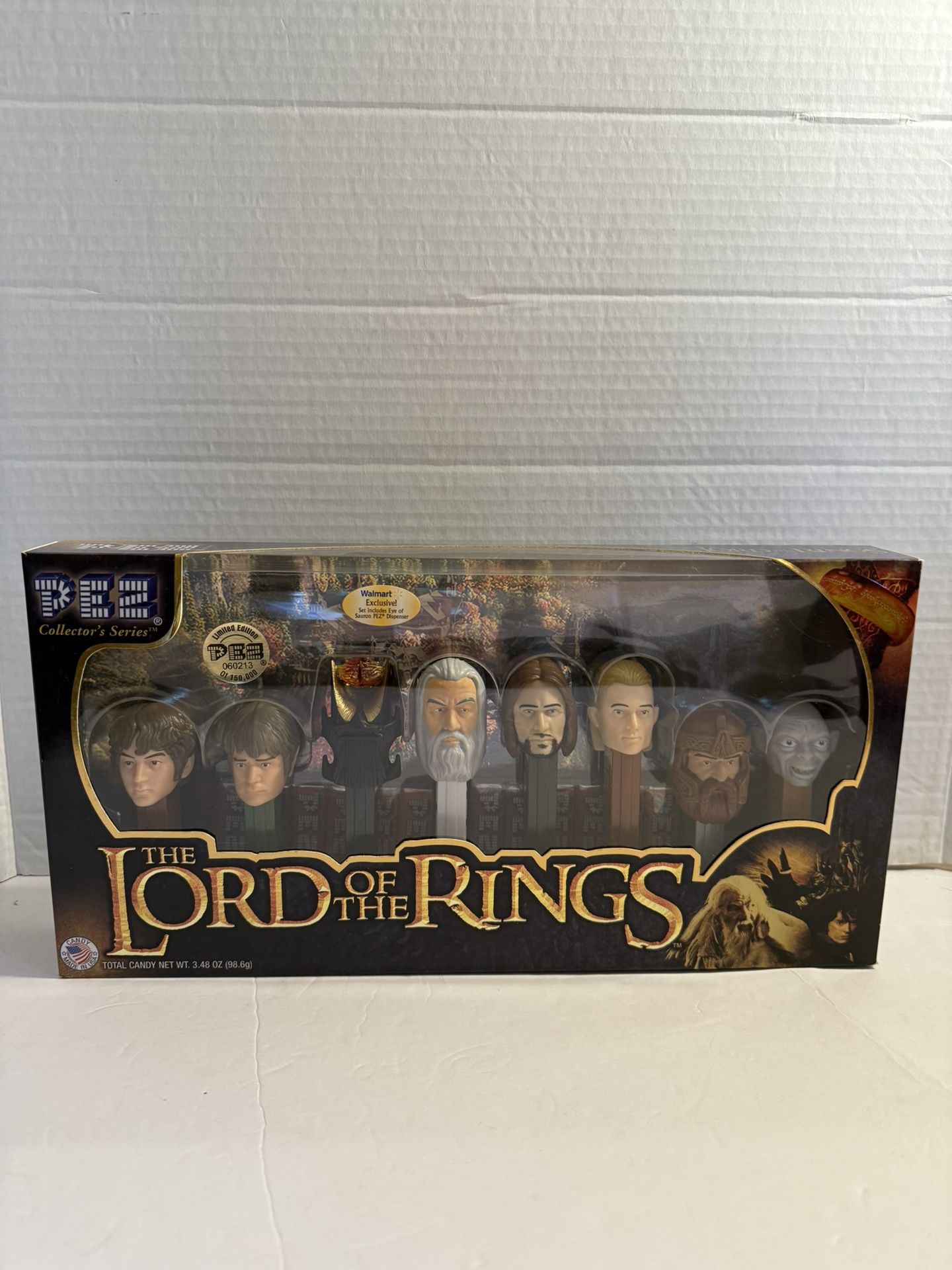 Pez Lord Of The Rings Collection Set 