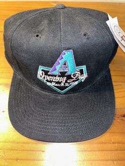 1998 Arizona Diamondbacks Opening Day Snap back Hat Black NWT