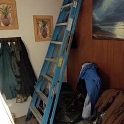 8 Ft  Werner Fiberglass Ladder