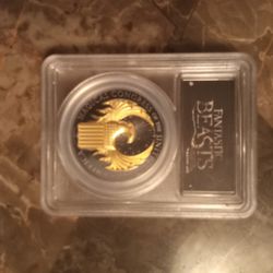 Fantastic Beasts 2017 Perfect Proof Silver $10 Cameo