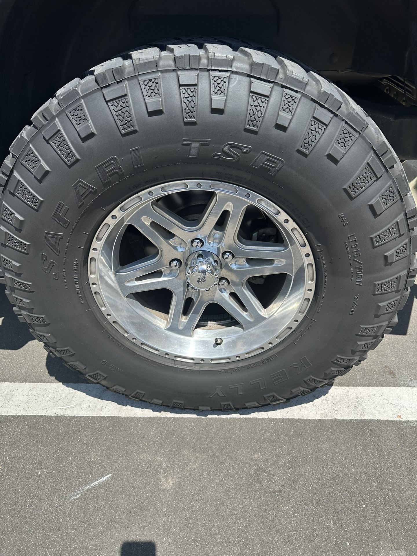 Ultra Badlands Wheels With Kelly Safari TSR Tires