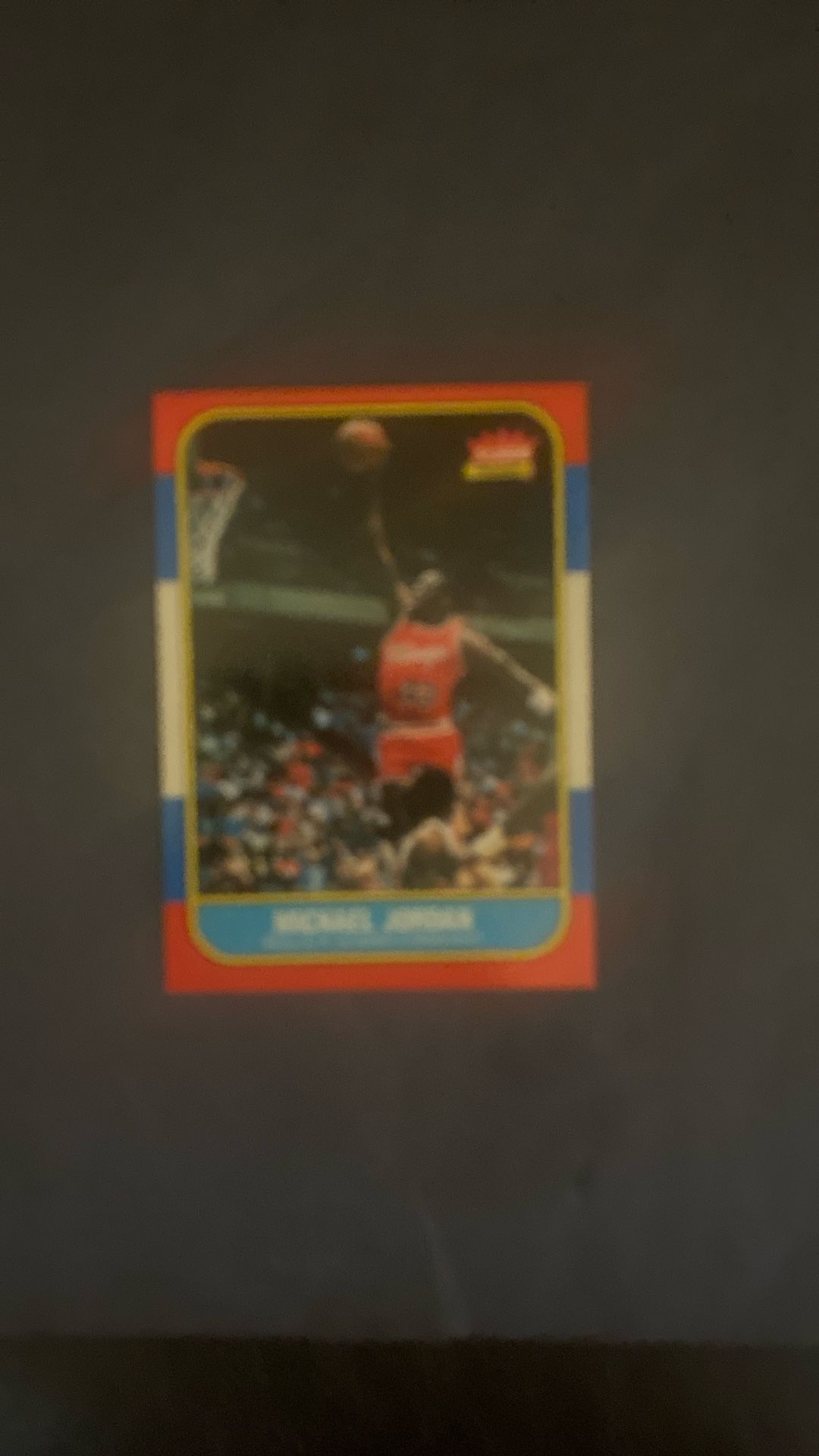 Michael Jordan Rookie Reprint