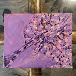 ABSTRACT ACRYLIC PAINTING (D-08)