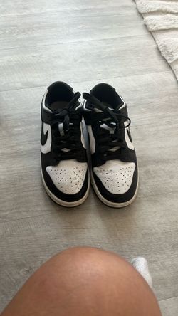 Barley worn nike panda dunks