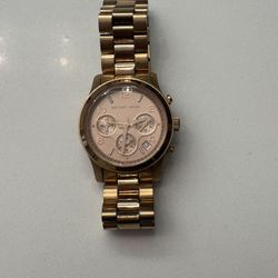 Rose Gold Michael Kors Watch 