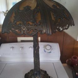Cast Iron Clad Lamp