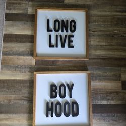 Boys Bedroom Sign