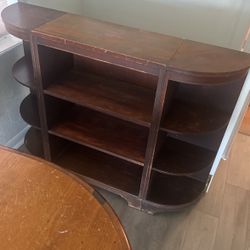 Wooden Bookshelf