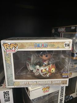Funko Pop Rides One Piece Luffy with Thousand Sunny #114