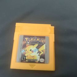 Pokémon Nintendo Game boy Color Yellow 