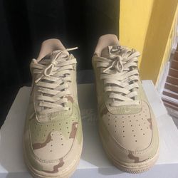 Nike Air Force 1 Low Reflective Desert Camo (Size 9.5M)