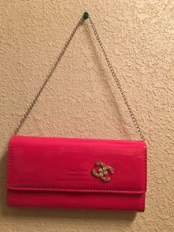 Chanel wallet in red color