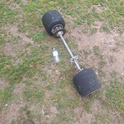 Aluminum Racing Go Kart Axle 