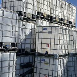 Water Tanks 275 Gallon IBC Totes 330 IBC Totes Water Metal Caged Tanks