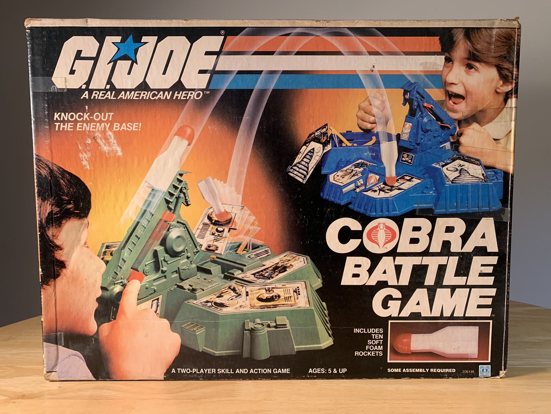 GI Joe : Cobra Battle Game 1982 Vintage Board Game