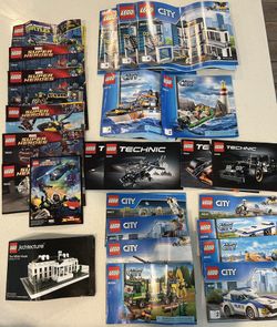 Lego Manuals Lot - $10 For Everything 