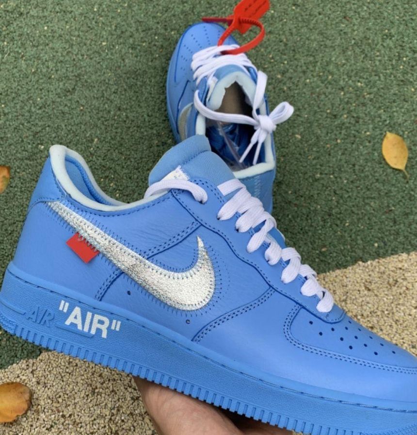 Nike Air Force 1 Low Off White Mca University Blue