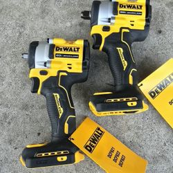 DEWALT Impact 1/2 And 3/8 
ATOMIC 20V MAX Cordless Brushless 1/2 in. Variable Speed Impact Wrench (Tool Only)