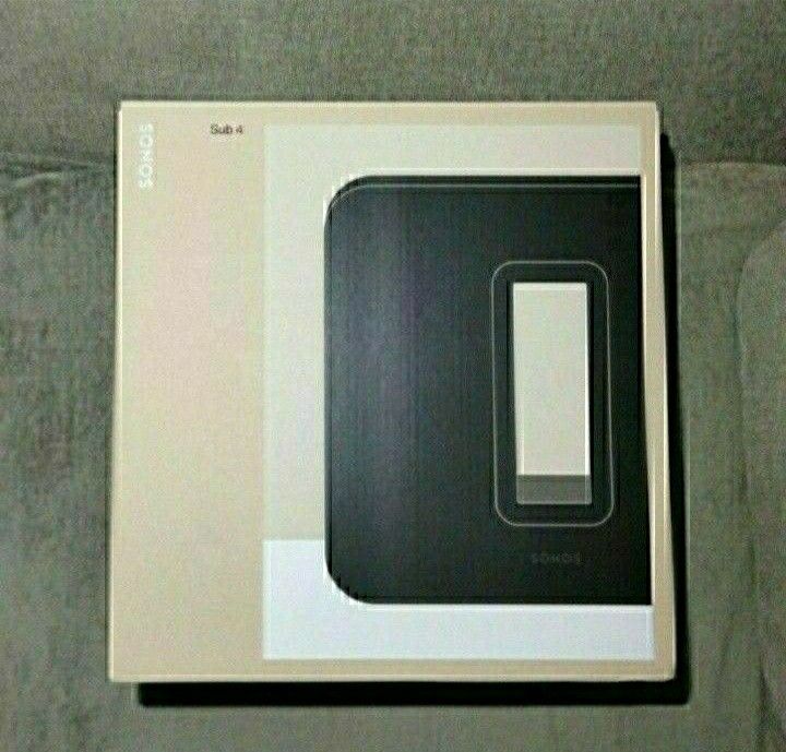 Sonos Sub 4 Color Black Brand New