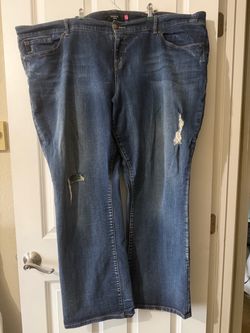 Torrid 26 Denim Distressed Bootcut Jeans