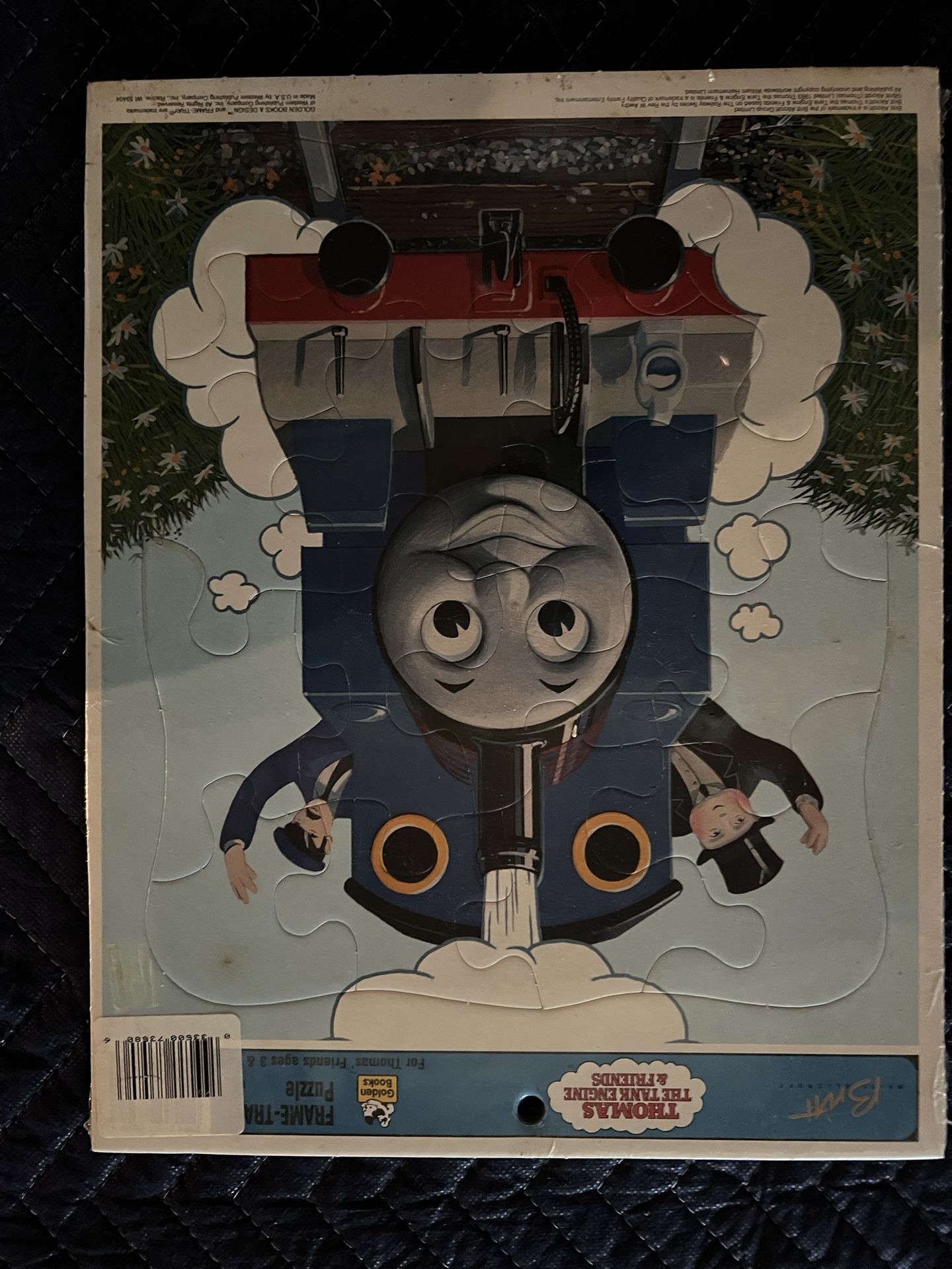 Vintage (Sealed) 1993 Thomas the Tank Engine & Friends Frame-Tray Puzzle.