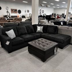 [OM] 🟪 Only $45 initial then take it home 🏡 Brand New Altari 2 Piece Sectional With Chaise 