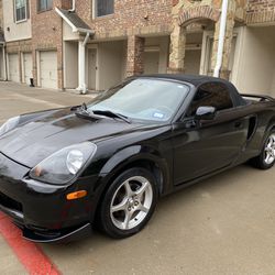 2001 Toyota MR2 spider, convertible 5spd ice cold AC runs and drives great 170k miles second owner very clean in and out New tires new brakes new batt