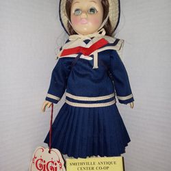 I'mVintage 1970s Gigi School Girl 1842 Doll Bought In 1978 For $35 My Price $23 Firm Movable Eyes